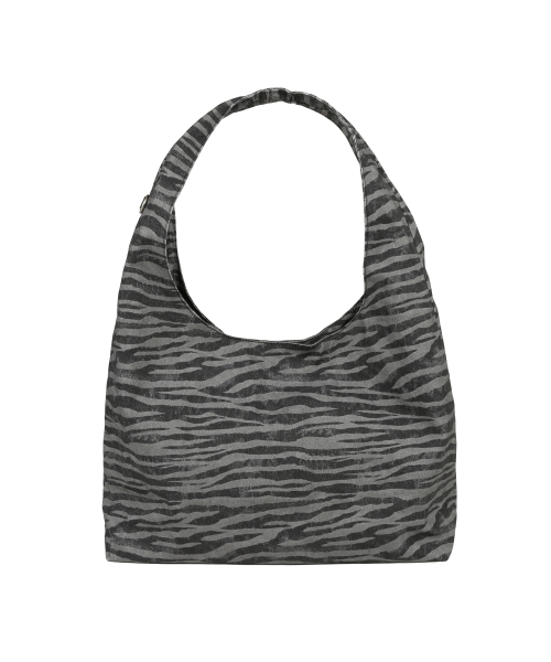 ZEBRA SHOULDER BAG [CHARCOAL]