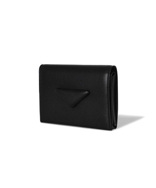 SOTY FOLD COIN WALLET - BLACK