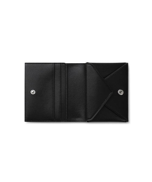 SOTY FOLD COIN WALLET - BLACK