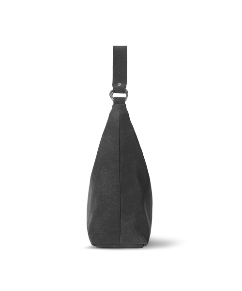 SOTY HOBO BAG - NUBUCK GREY