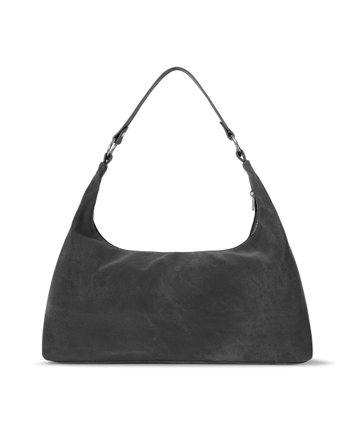 SOTY HOBO BAG - NUBUCK GREY