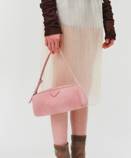 SOTY MELLOW BAG - NUBUCK PINK
