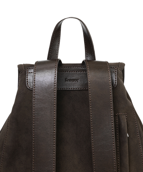 SOTY BACKPACK - NUBUCK BROWN