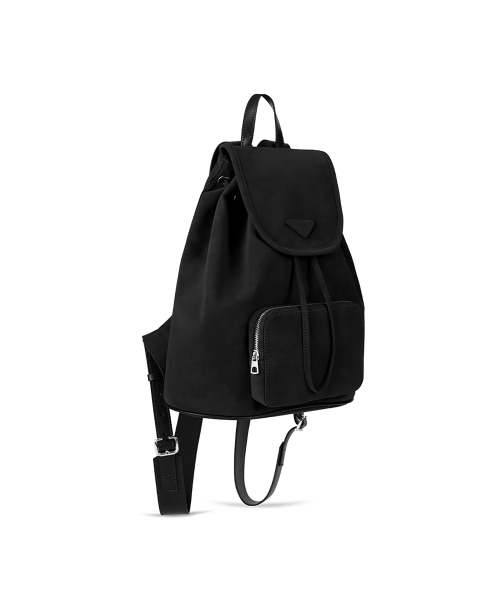 SOTY BACKPACK - NUBUCK BLACK
