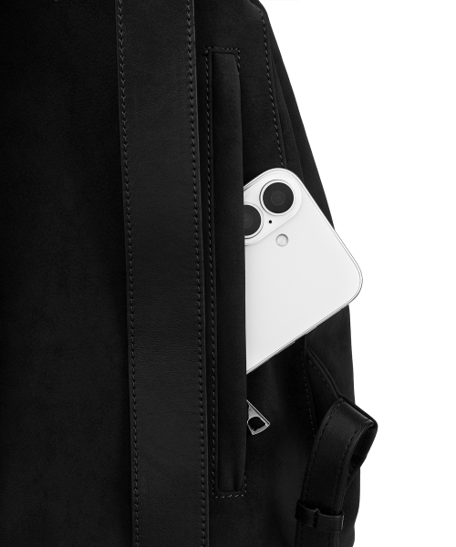 SOTY BACKPACK - NUBUCK BLACK