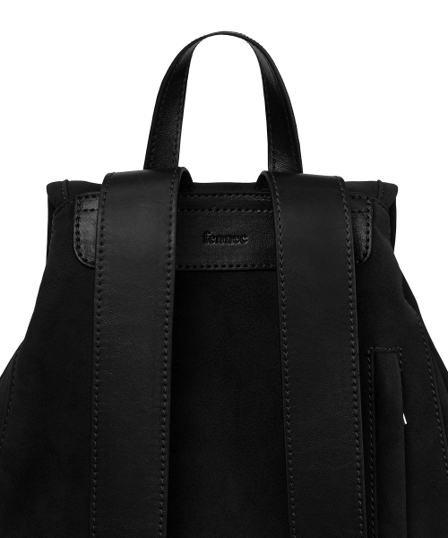 SOTY BACKPACK - NUBUCK BLACK
