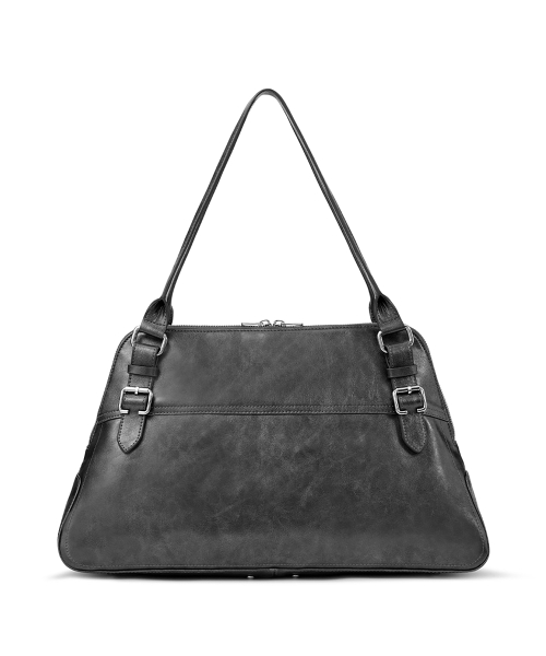 [Rosieline PICK] SOTY BOWLING BAG - METAL GRAY