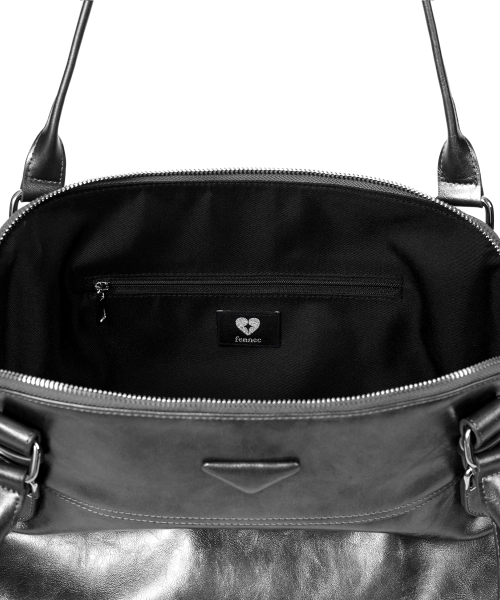 [Rosieline PICK] SOTY BOWLING BAG - METAL GRAY