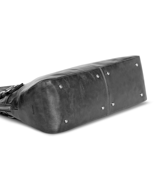 [Rosieline PICK] SOTY BOWLING BAG - METAL GRAY