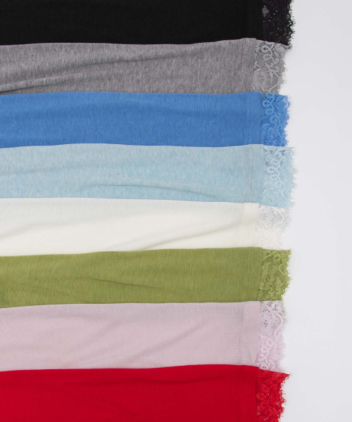BASIC LACE T-SHIRTS_8 Color