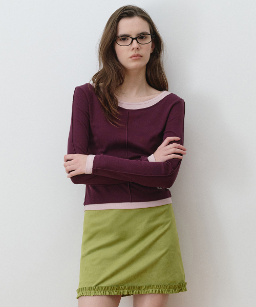 DOUBLE LAYERED LONG SLEEVE PU+PK