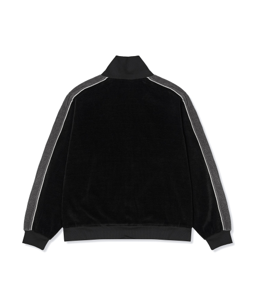 벨루어 트랙 재킷 Black