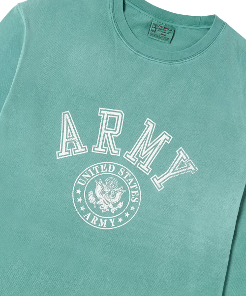 헤리티지 ARMY 롱슬리브 티셔츠 Green