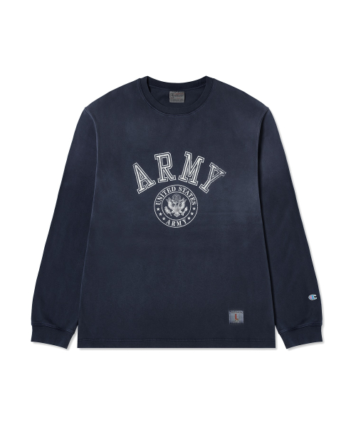 헤리티지 ARMY 롱슬리브 티셔츠 Dark Grey
