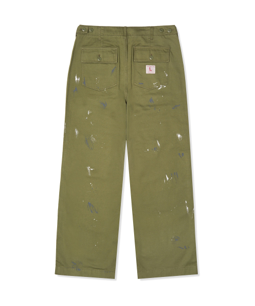 헤리티지 페인티드 퍼티그 팬츠 Olive