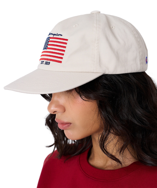 USA 로고 볼캡 Ivory
