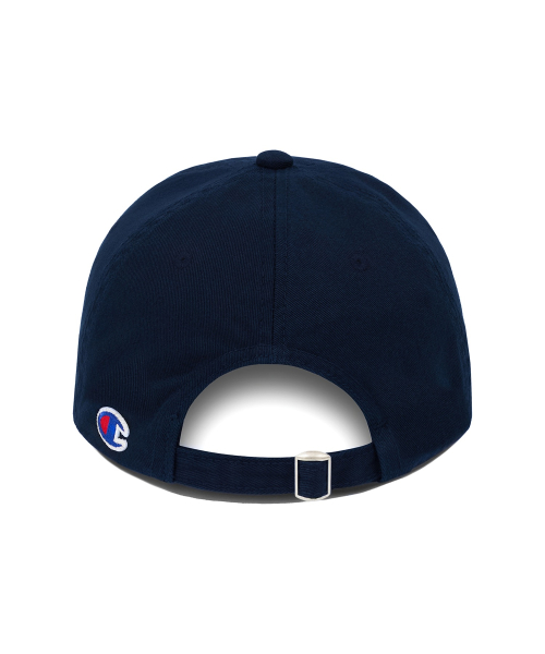 C로고 트윌 코튼 볼캡 Navy