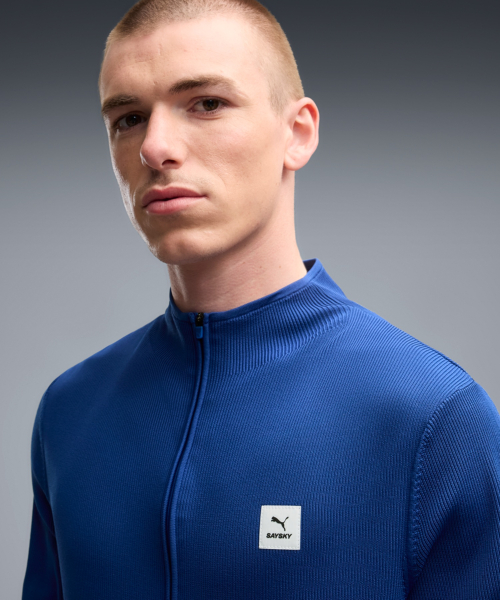 M PUMA X SAYSKY LS 1/2 Zip