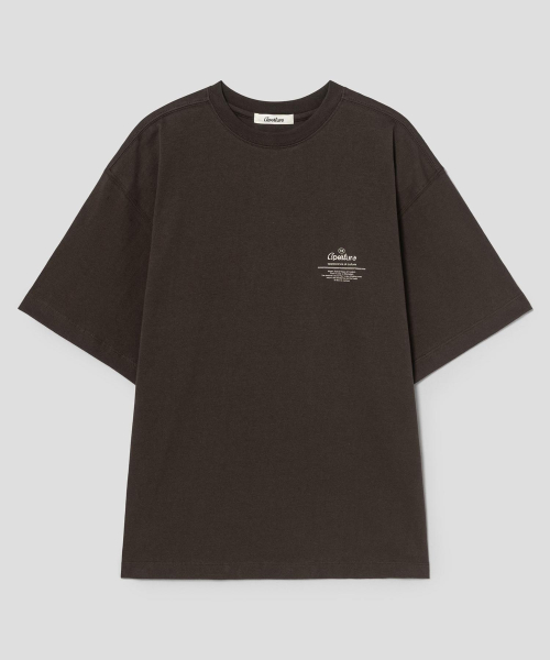 90S Graphic TShirt Brown (TA6742A18D)