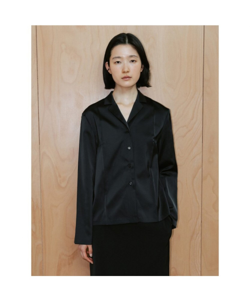 90 s BoSatin Shirt Black (TA6464A035)