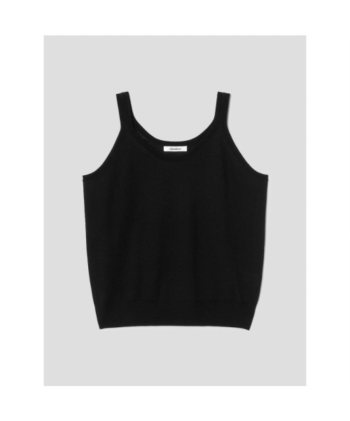 Paul Sleeveless Knit Top Black (TA6451A035)