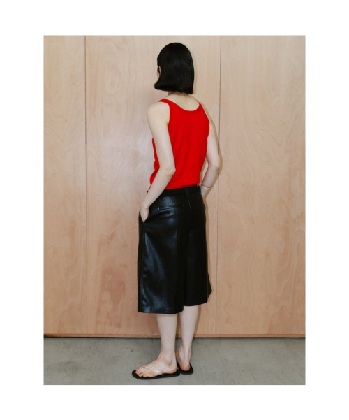 Paul Sleeveless Knit Top Red (TA6451A036)