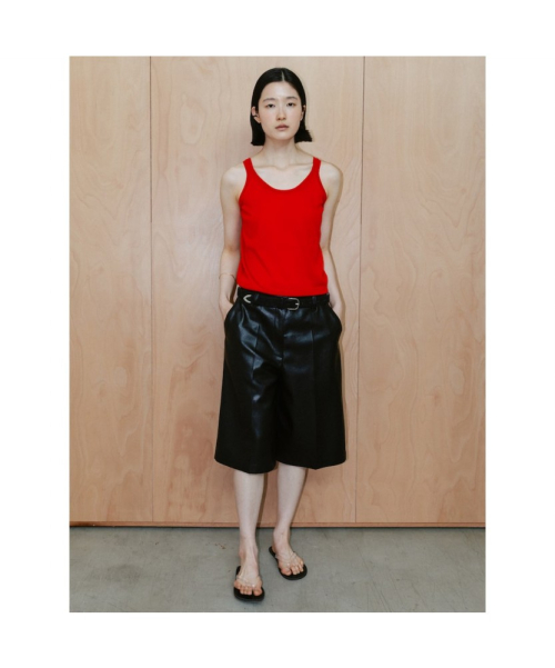 Paul Sleeveless Knit Top Red (TA6451A036)