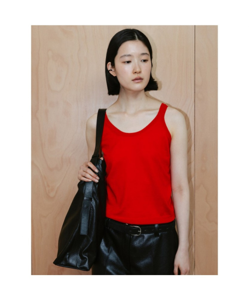 Paul Sleeveless Knit Top Red (TA6451A036)