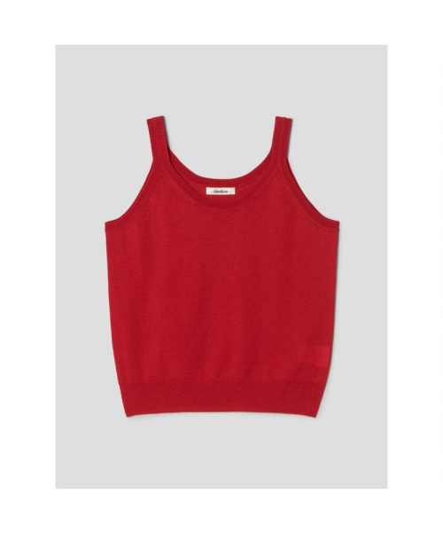 Paul Sleeveless Knit Top Red (TA6451A036)