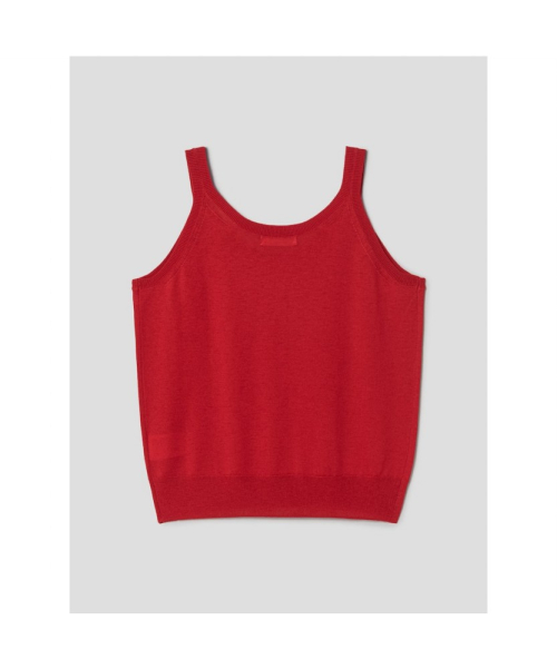 Paul Sleeveless Knit Top Red (TA6451A036)