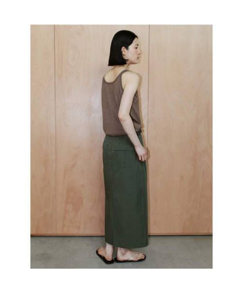 Paul Sleeveless Knit Top Brown (TA6451A03D)