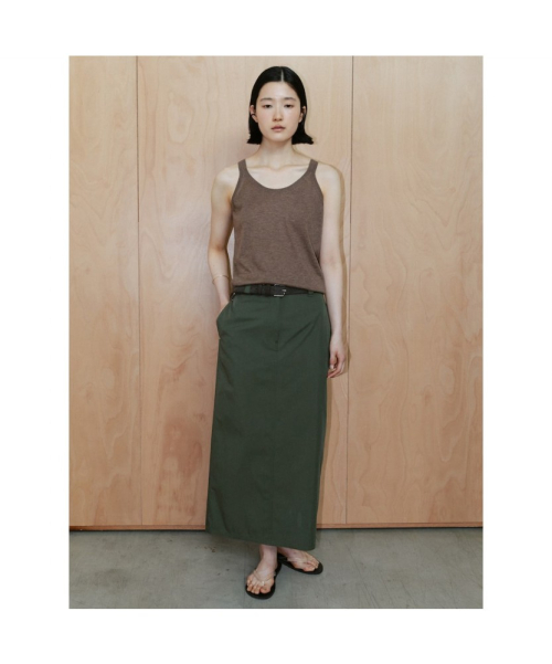 Paul Sleeveless Knit Top Brown (TA6451A03D)