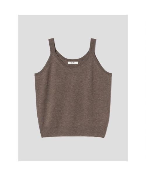 Paul Sleeveless Knit Top Brown (TA6451A03D)