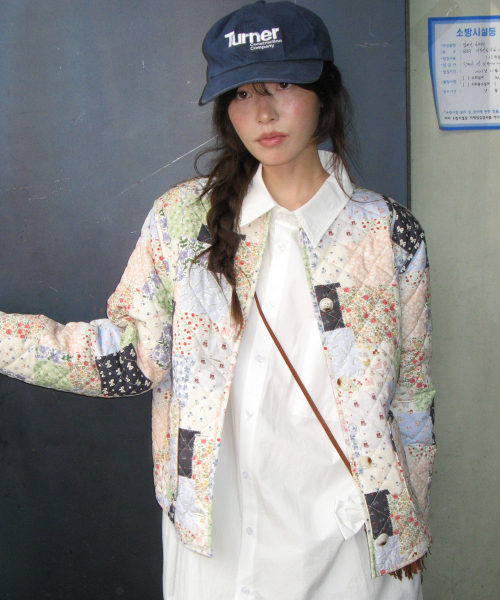 PATCHWORK QUILTED JUMPER MULTI