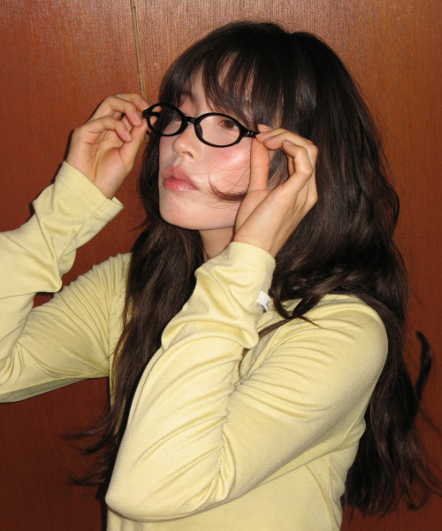 SOFT MINI LABEL LONG SLEEVE BUTTER