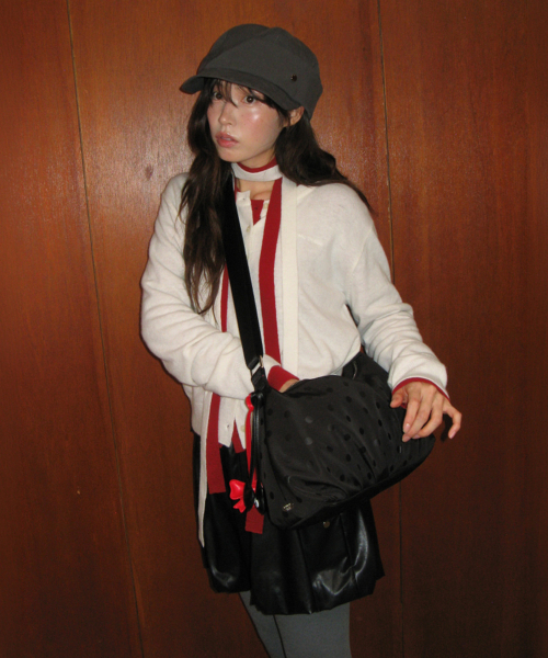 BASIC WOOL ARCHIVE CARDIGAN IVORY