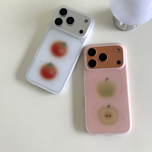 Blur Fruits Translucent Phone Case