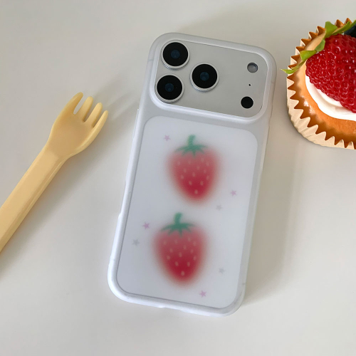 Blur Fruits Translucent Phone Case