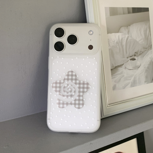 Mellow Semi-Transparent Polka Dot Phone Case