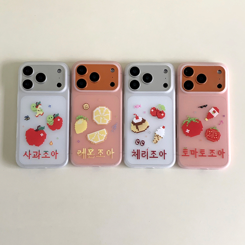 Fruits Joa PIXEL Translucent Phone Case