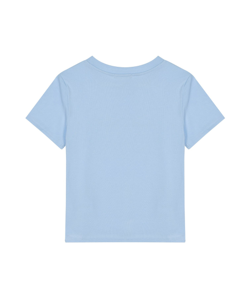 NICOLE LOGO GRAPHIC HALF TOP_SKY BLUE