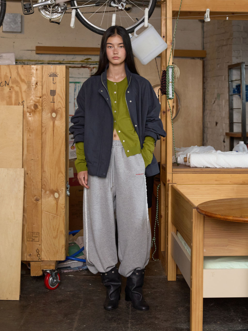 High-Neck Blouson Jumper MU2678JP803M