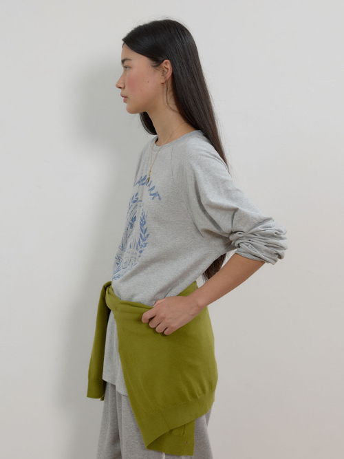 Vintage Graphic Long Sleeve T-Shirt MU2678TS803M