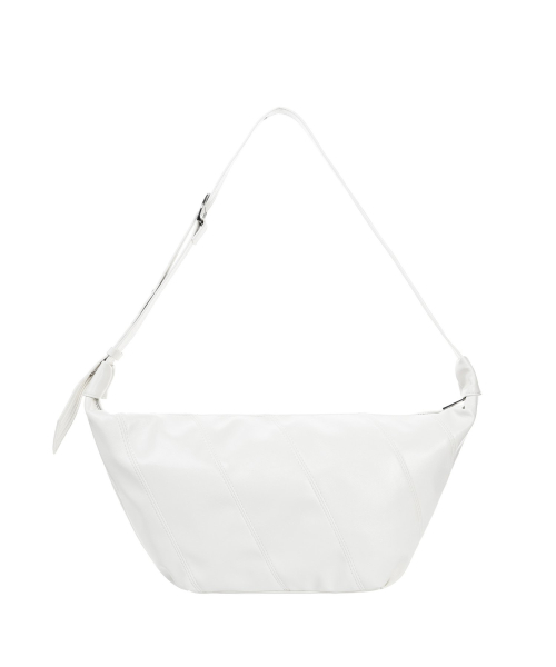 CRYSTAL PANEL HOBO BAG_IVORY