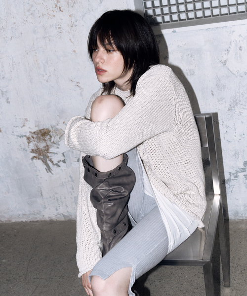 노드 스터드 부츠 그레이