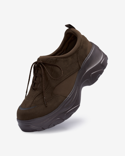 Lomita Platform Slipon Brown OZPDGA389N