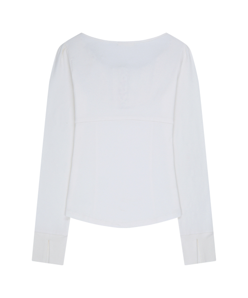 RUFFLE LAYERED LONG SLEEVE FLOWER