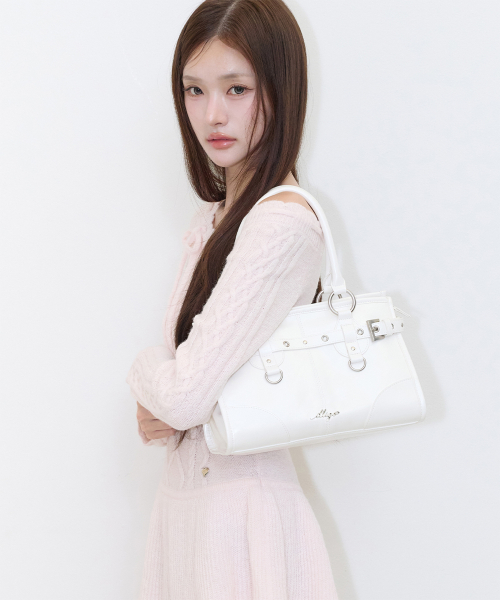OV MINI SHOULDER BAG WHITE