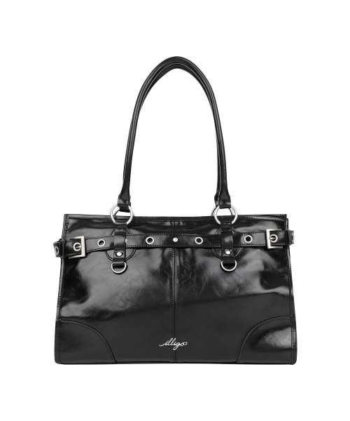 OV BIG SHOULDER BAG BLACK
