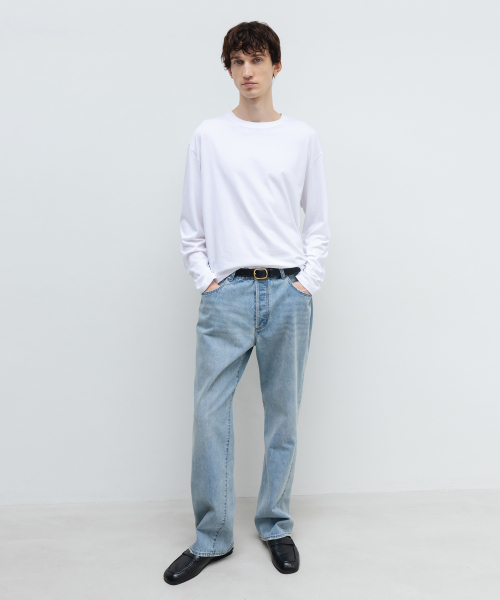 SUPIMA Cotton Long Sleeve WHITE